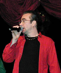 Alan singing