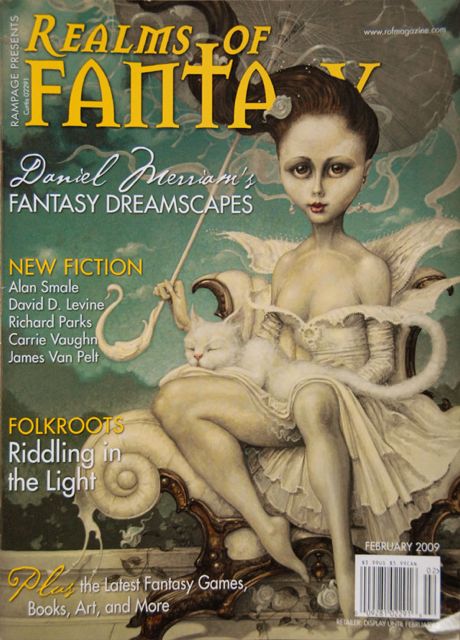 Realms of Fantasy Feb 2009 cover